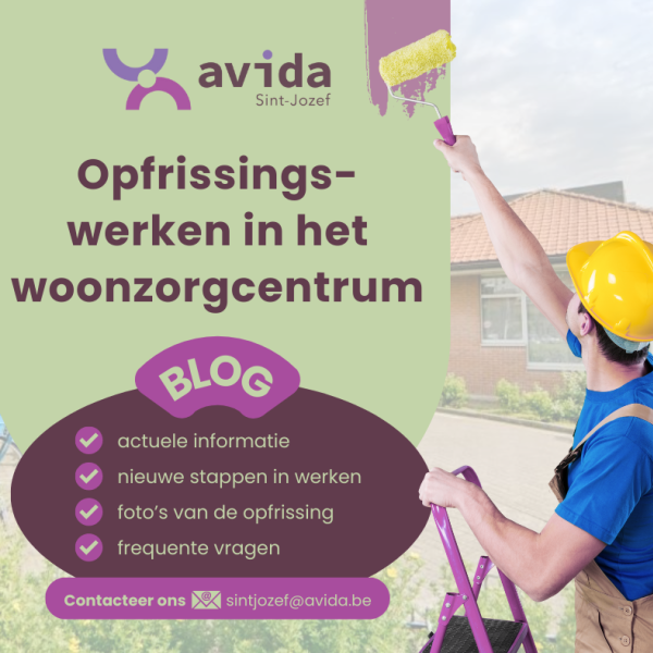 Opfrissingswerken in Avida | Sint-Jozef